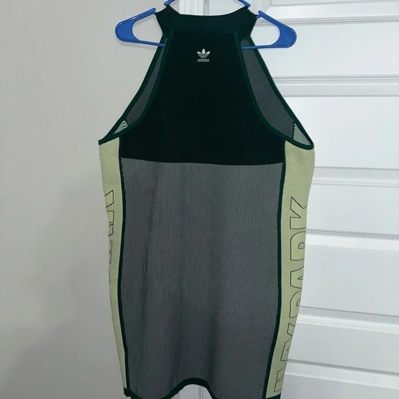 Beyonc Adidas Ivy Park Plus Knit Sleeveless Fitted Dress Green -  coffeafoods.com